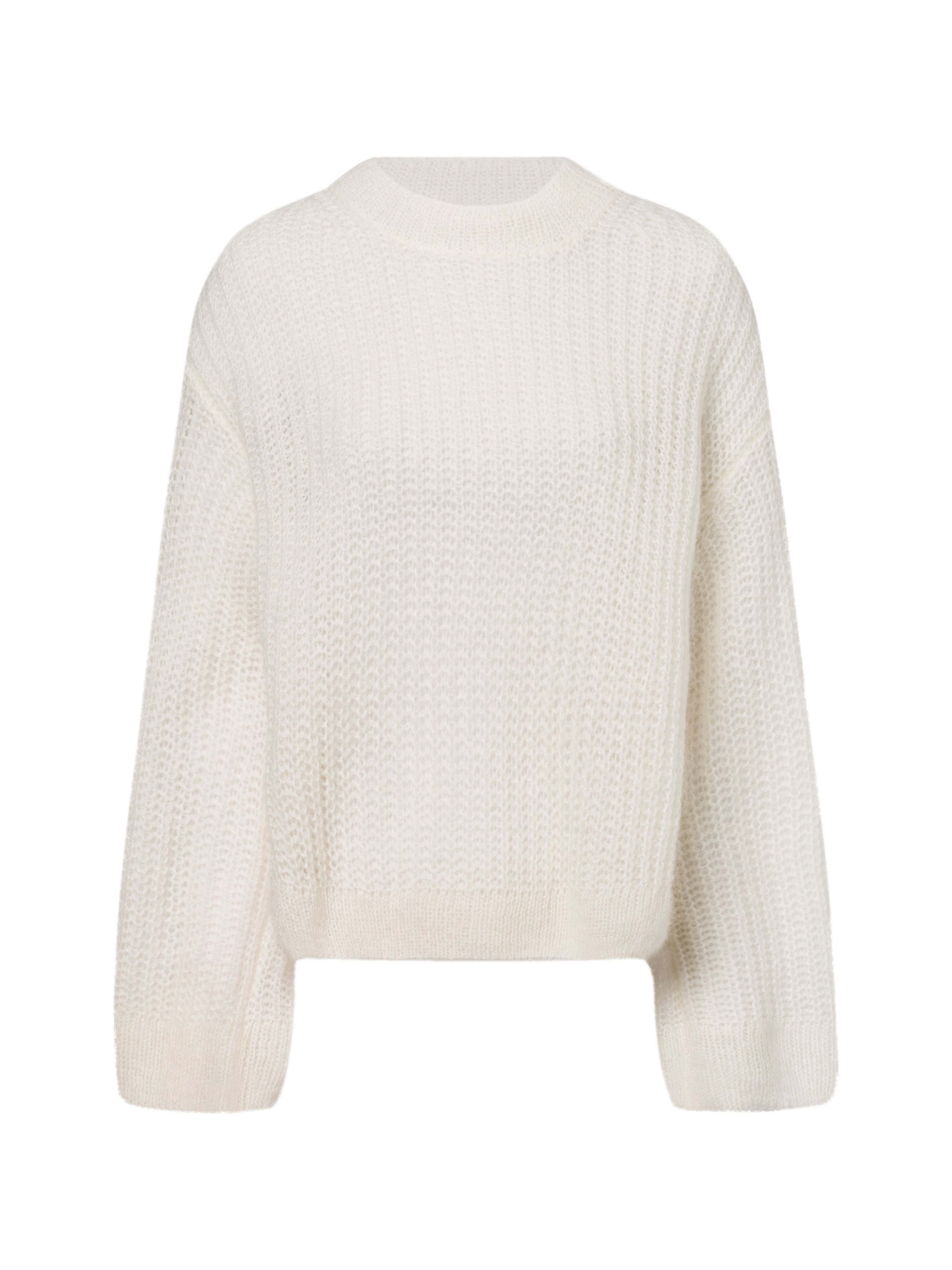 Marie Lund Sweater in White: front