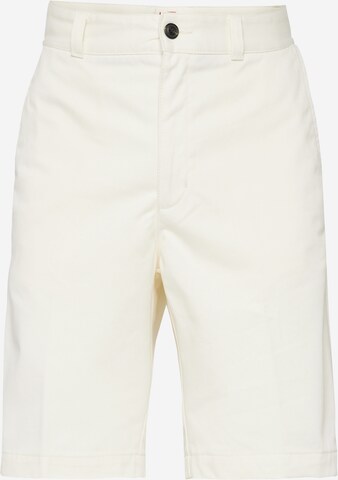 Pantalon chino 'Darik' HUGO en blanc : devant