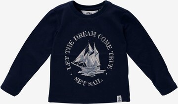 Ebbe Shirt in Blau: Vorderseite