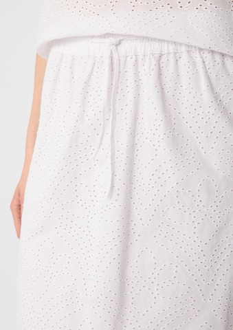 Jupe comma casual identity en blanc