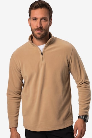 Sweat-shirt JP1880 en beige : devant