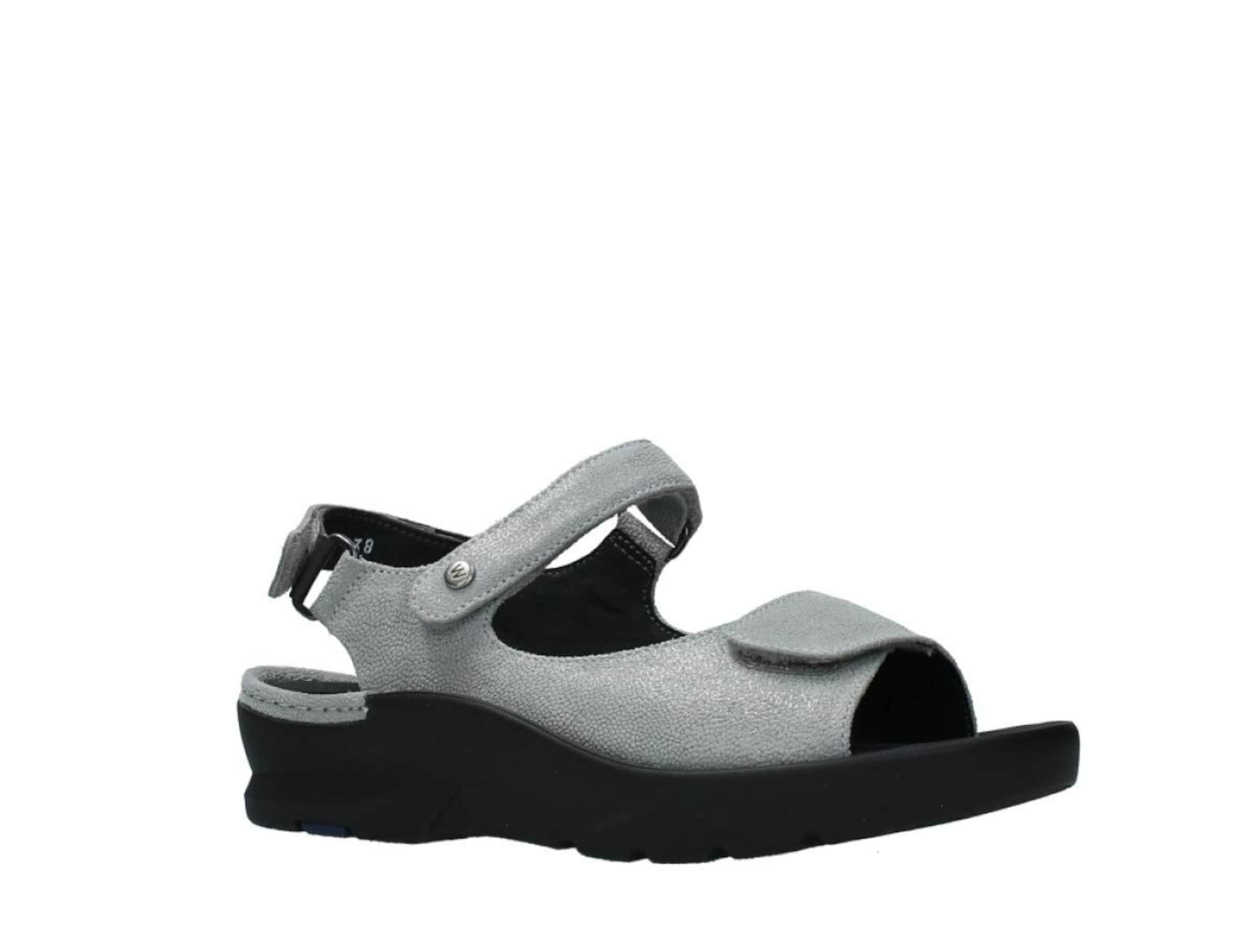 Wolky Sandal in Grey: front