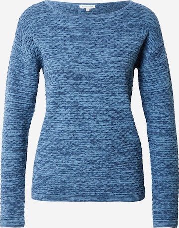 TOM TAILOR Sweater in Blue: front