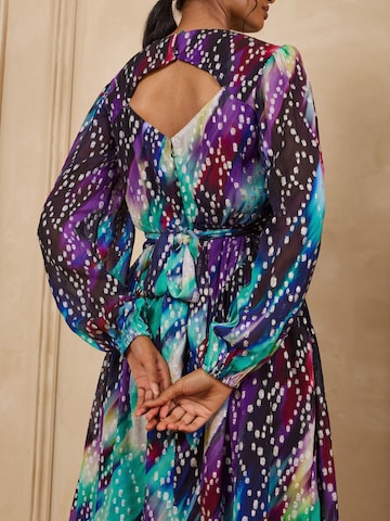 love & roses - Vestido en azul