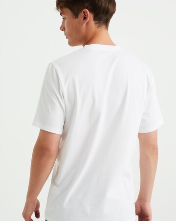 WE Fashion Тениска в бяло