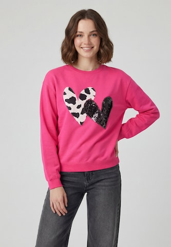 ALBEE - Sweatshirt em rosa: frente