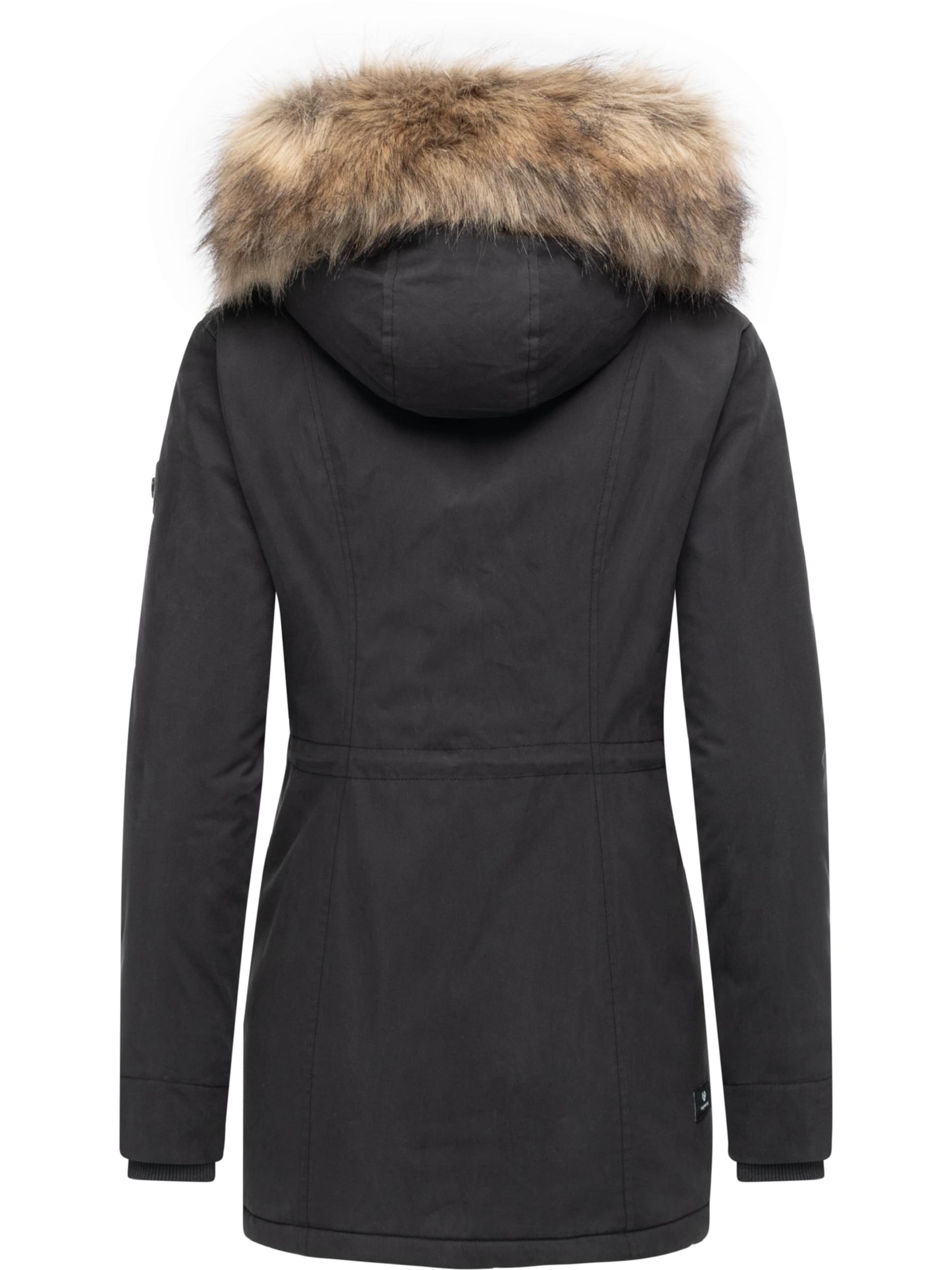 Manteau d’hiver 'Monadetta Youmodo' Ragwear en noir