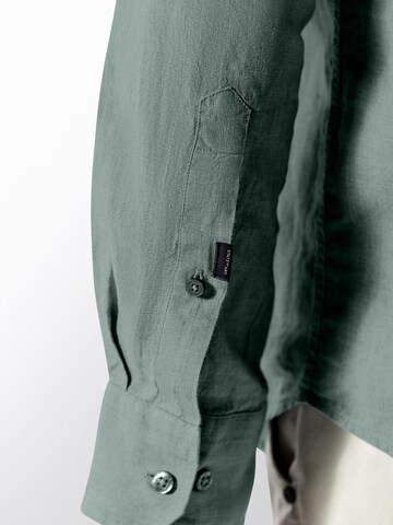 Coupe regular Chemise State of Art en vert