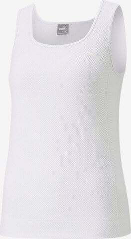 PUMA Sporttop in Weiß: predná strana