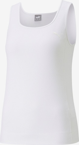 PUMASportski top - bijela boja: prednji dio
