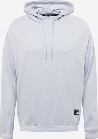 Felpa sportiva di ADIDAS SPORTSWEAR in grigio: frontale