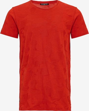 Redbridge T-Shirt 'Cedar Rapids' in Rot: predná strana