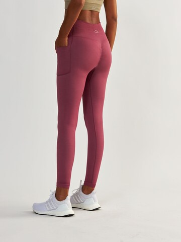 BeShaped Regular Sporthose 'Lift Me Up' in Rot