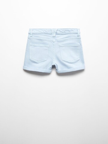 MANGO KIDS Regular Shorts 'CHIP' in Blau