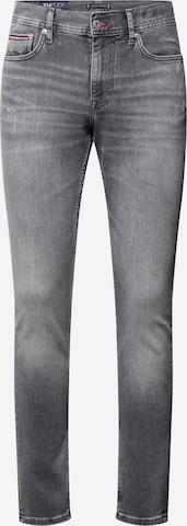 TOMMY HILFIGER Slimfit Jeans in Grijs: voorkant