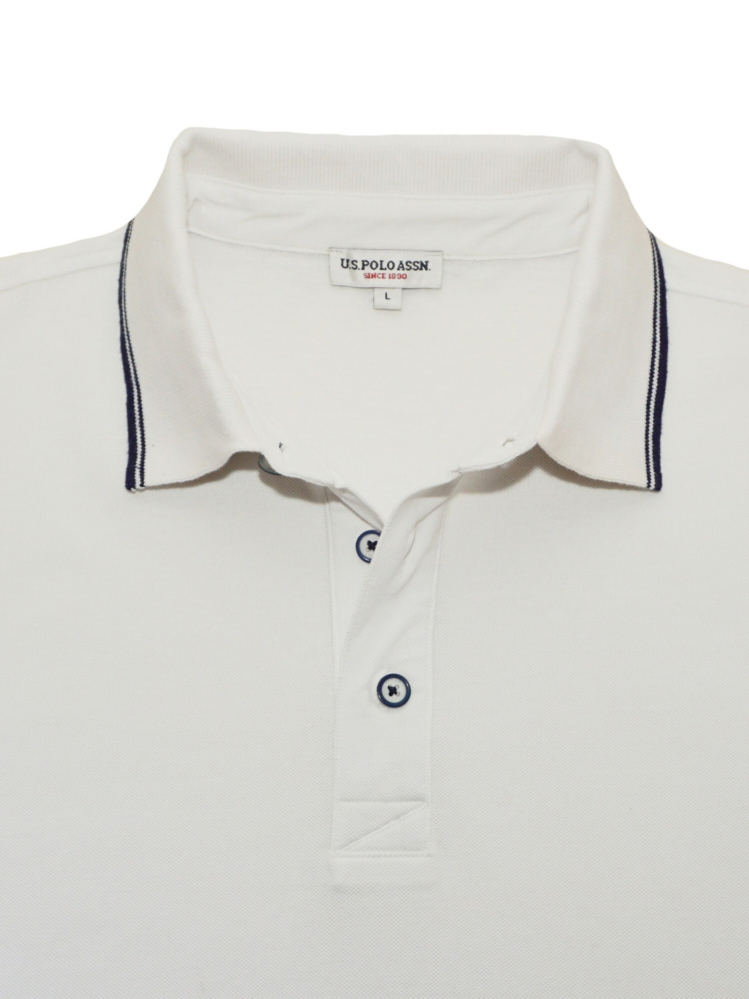 U.S. POLO ASSN. Shirt 'Bust' in White