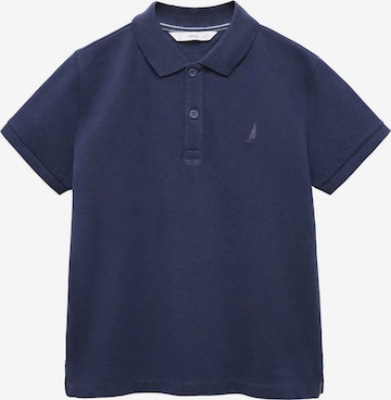MANGO KIDS T-shirt 'JAVIER6' i blå: framsida
