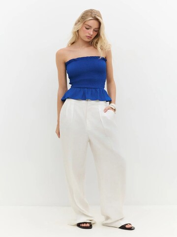 No Matter What Top in Blauw