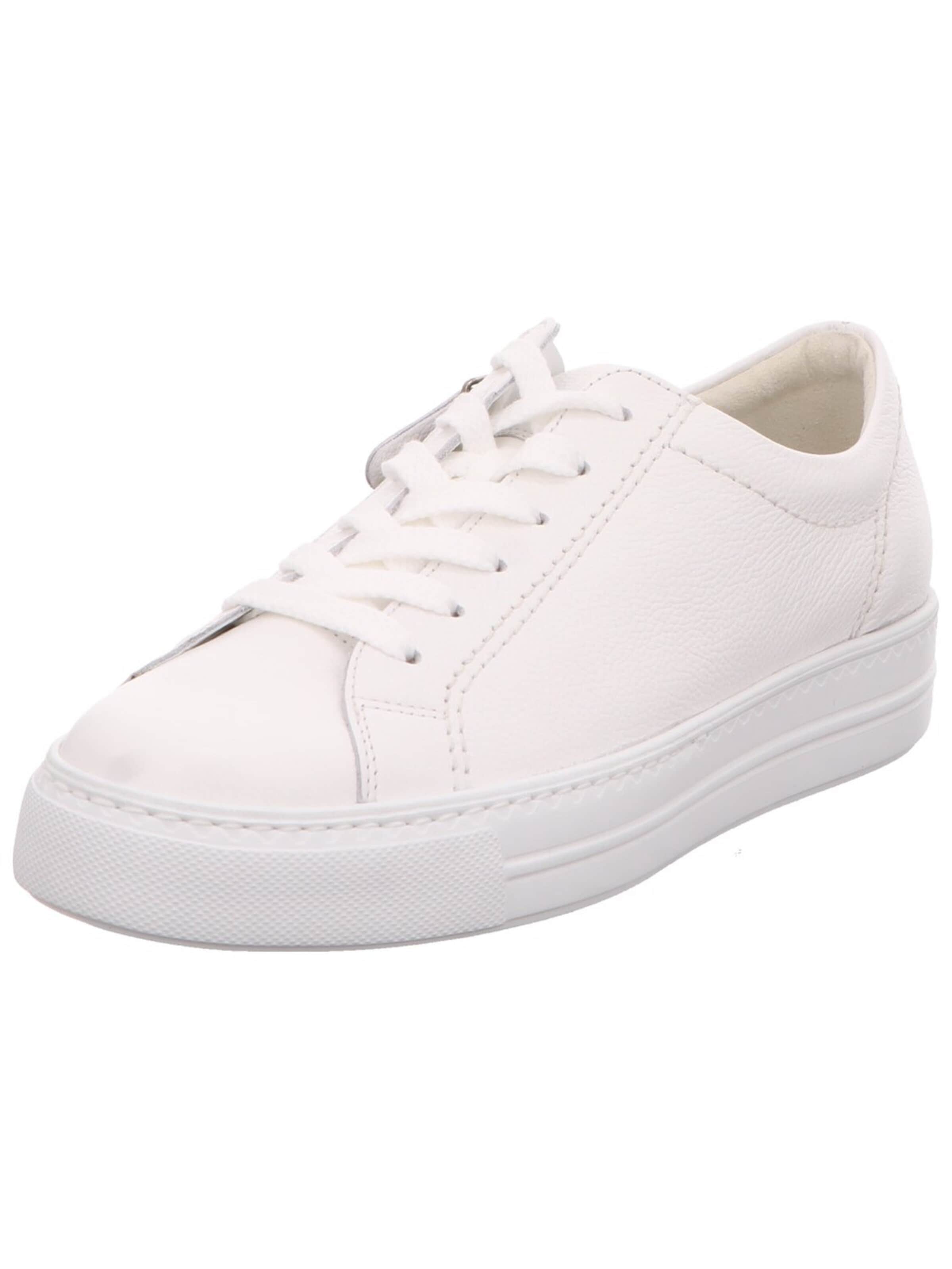 Paul Green Baskets basses 'Sneaker Damen 5254-025 Echtleder in weiß' en 38,5 en blanc, Vue avec produit
