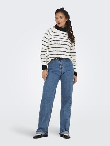 JDY Pullover 'JDYEllen' i hvid
