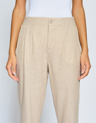Gang Hose '94Ava' in beige, Produktansicht