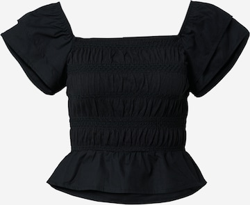 BRAVE SOUL Blouse in Black: front