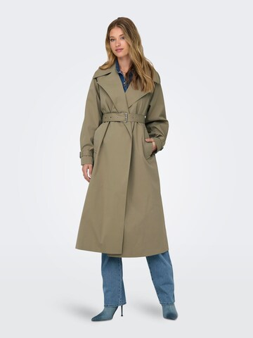 Manteau mi-saison 'APRIL SUMMER' ONLY en vert : devant