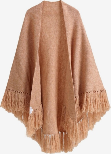 Emilie collection Oversized Wrap 'Knitwear poncho' in One size in Beige / Camel, Item view