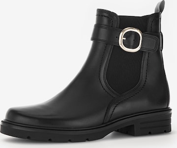 GABOR Ankle Boots in Black: front