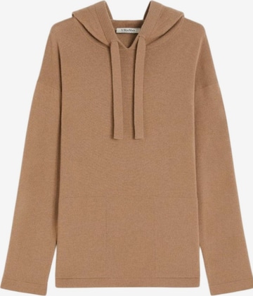 Felpa di Max Mara in beige: frontale