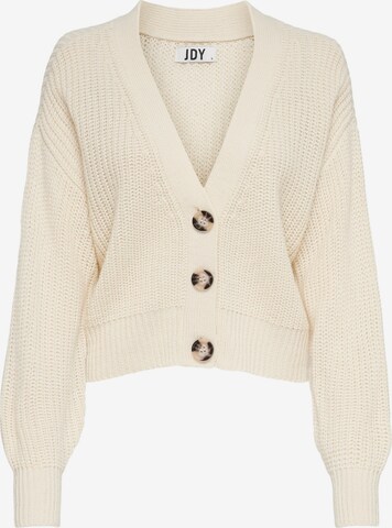 JDY Gebreid vest 'Justy' in Beige: voorkant