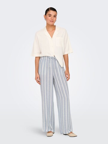 ONLY - Pierna ancha Pantalón 'CARO' en azul