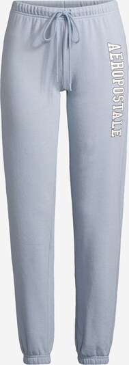 Pantaloni AÉROPOSTALE di colore blu chiaro / grigio scuro / bianco, Visualizzazione prodotti