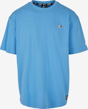 Starter Black Label T-Shirt in Blau: predná strana