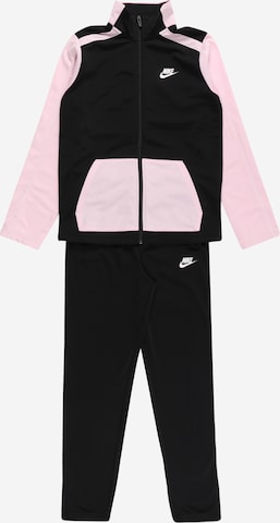Nike Sportswear Joggingpak 'Futura' in Zwart: voorkant