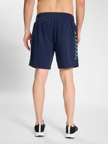 Hummel Loosefit Sportshorts 'Staltic' in Blau