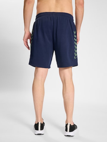 Hummel Loosefit Sportbroek 'Staltic' in Blauw