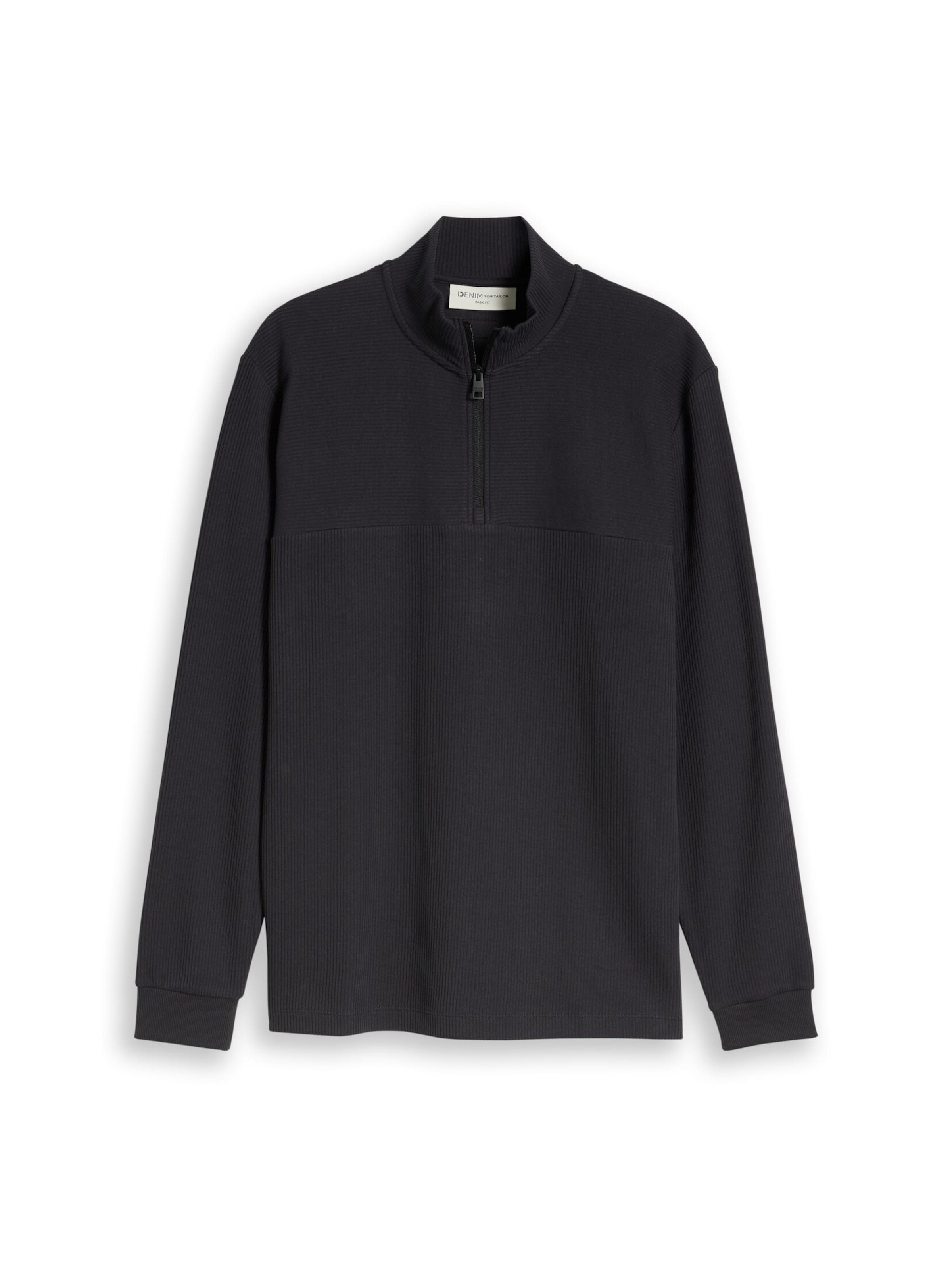 TOM TAILOR DENIM Shirt in Grau: Vorderseite