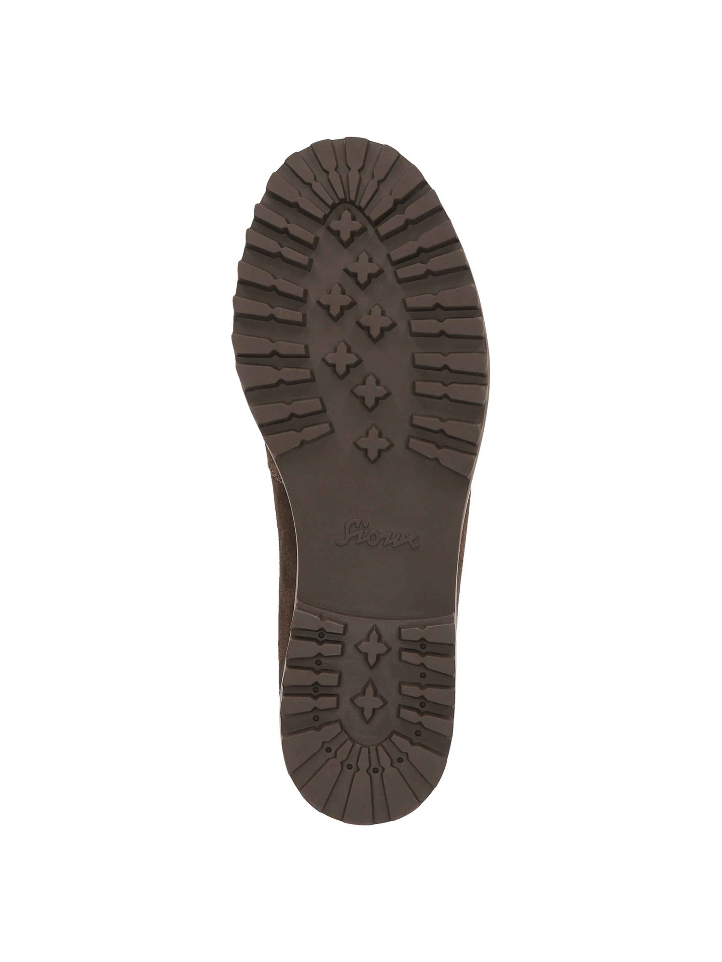SIOUX Lace-up shoe in Brown