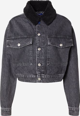 Geacă de primăvară-toamnă de la KARL LAGERFELD JEANS pe gri: față