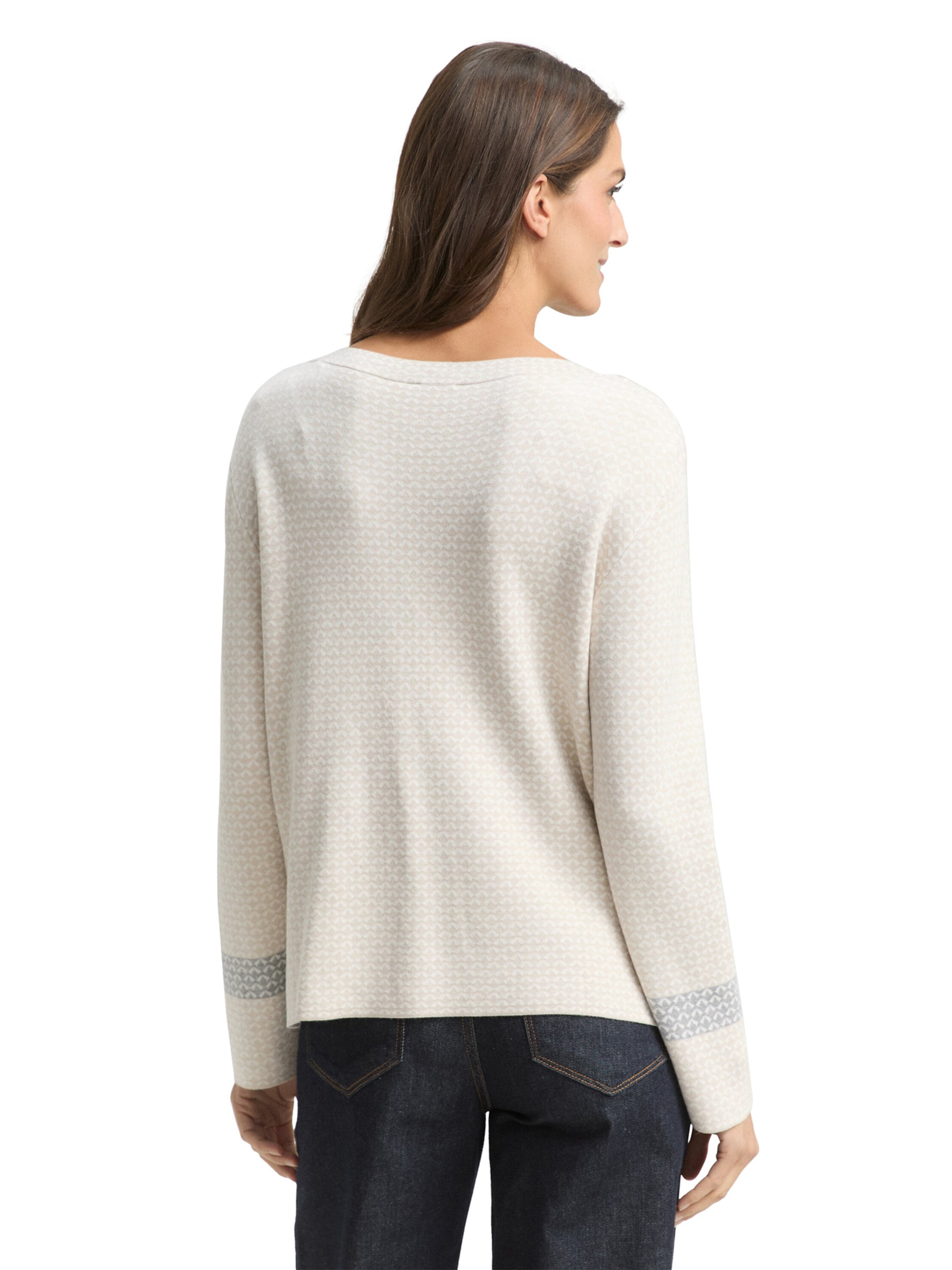 TOM TAILOR Pullover in Grau