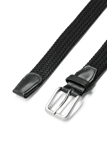 JACK & JONES Belt 'JACSPRING Braided' in Black