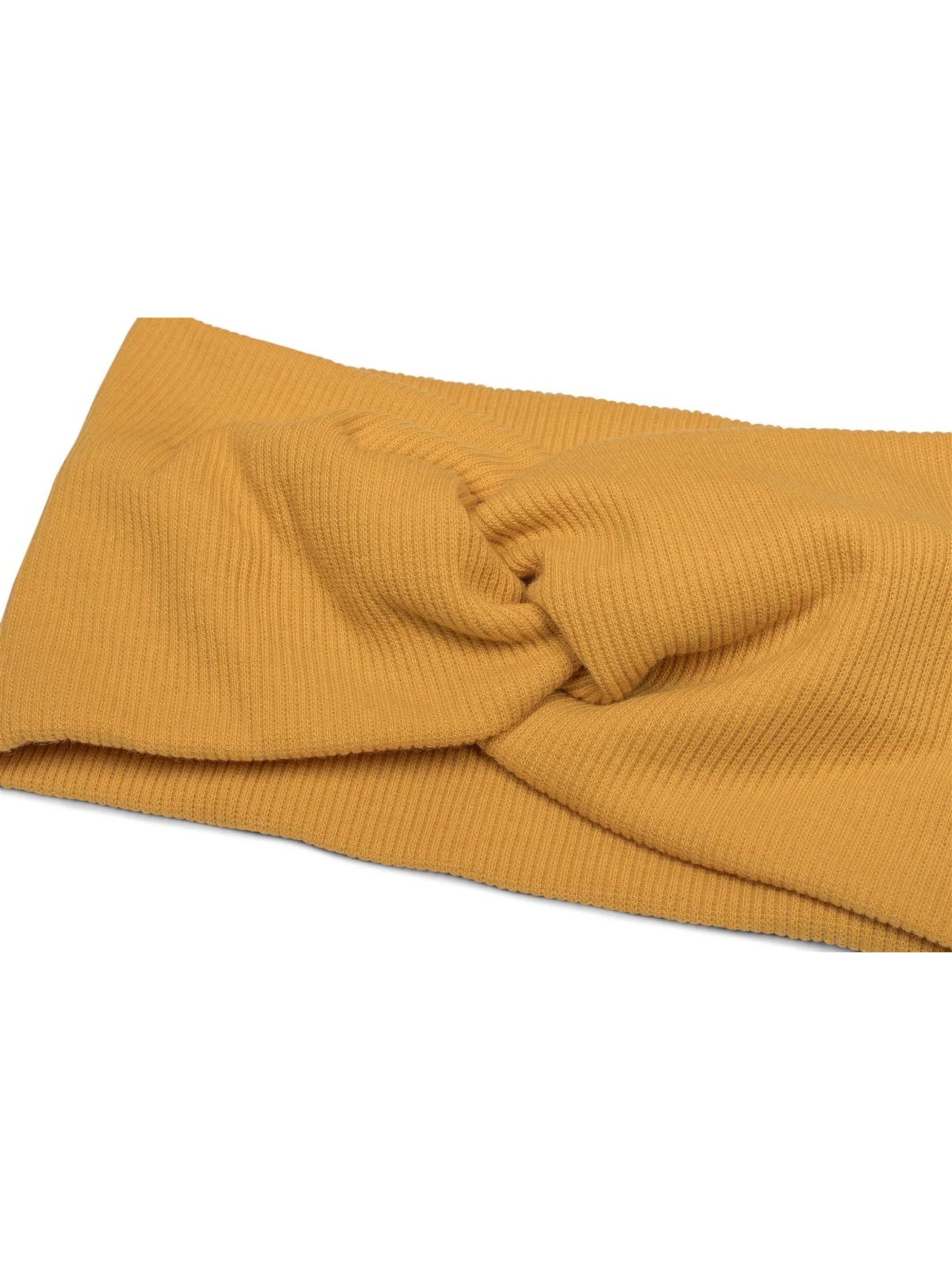 styleBREAKER Haarschmuck 'Feinripp Haarband gedreht'‌‌‌‌‌‌‌‌‌‌ in Gelb