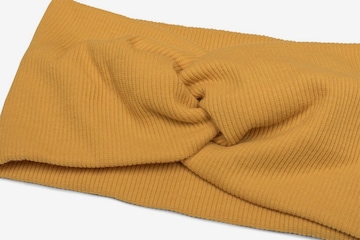 styleBREAKER Haarschmuck 'Feinripp Haarband gedreht' in Gelb