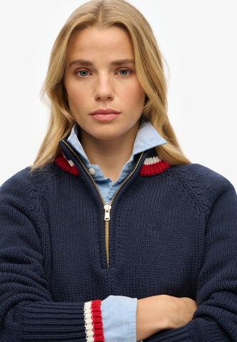 Pull-over Superdry en bleu
