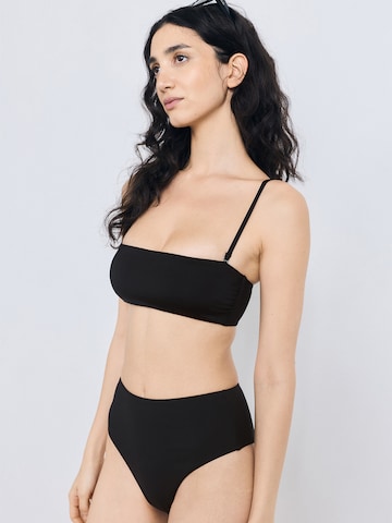 Calvin Klein Swimwear Бандо Верх бикини в Черный