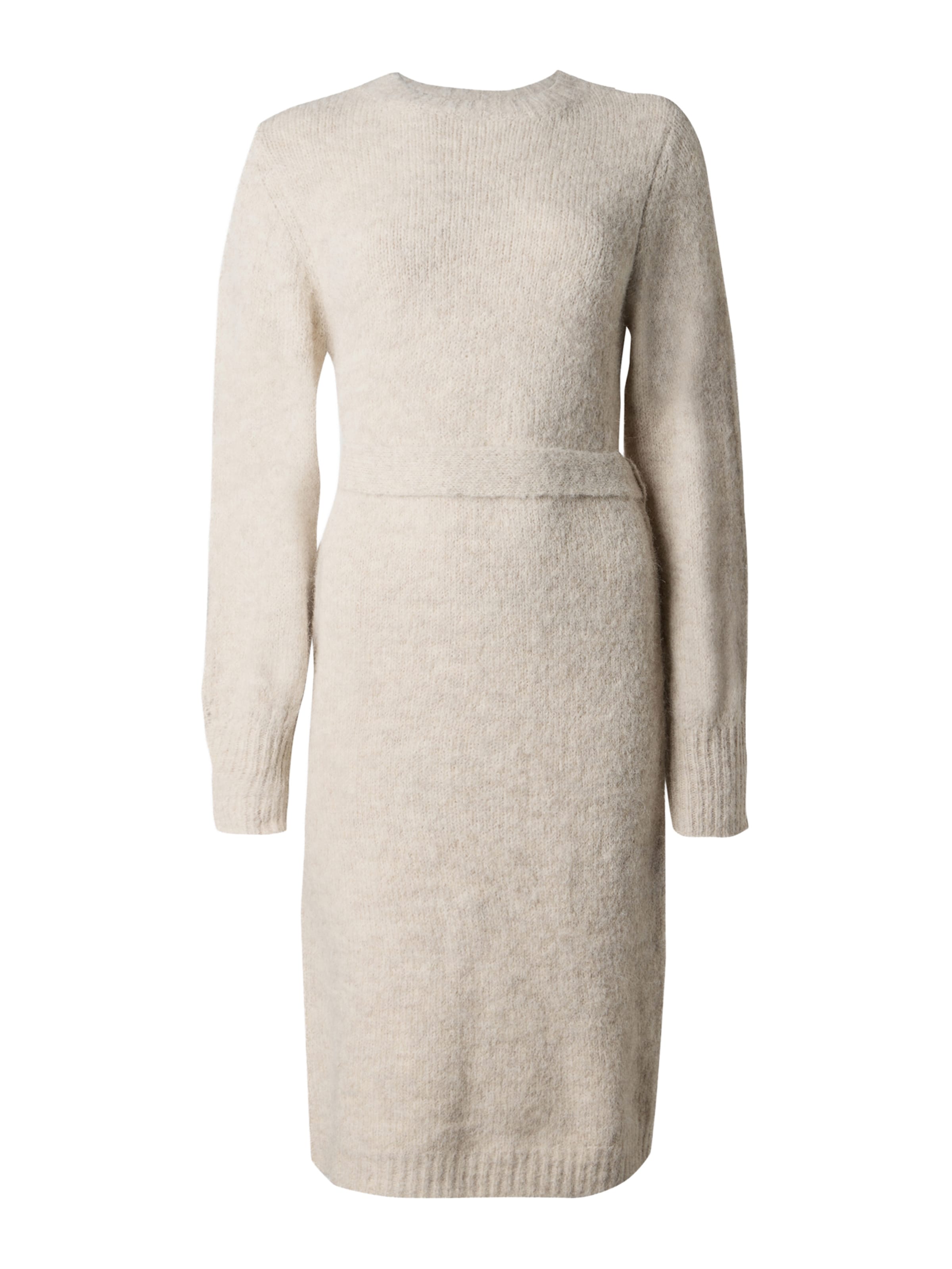 VILA Úpletové šaty 'VILAMPE' – bílá: přední strana