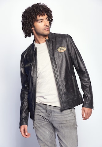 MUSTANG Between-Season Jacket 'Varberg' in Brown: front