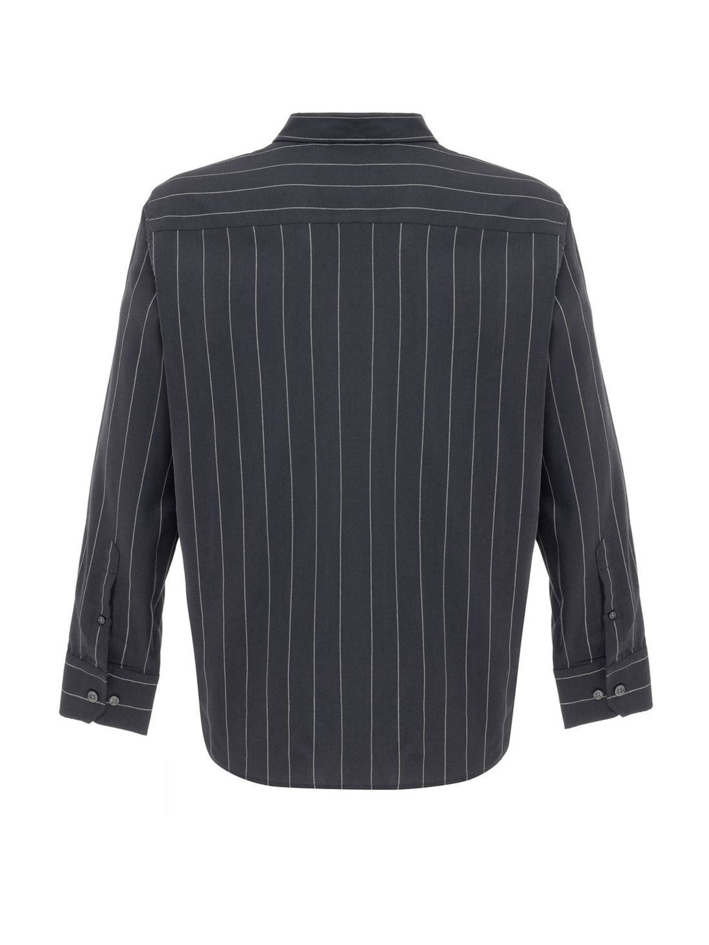 By Diess Collection Regular fit Button Up Shirt in Grey