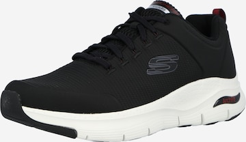 SKECHERS Sneakers laag 'Arch' in Zwart: voorkant